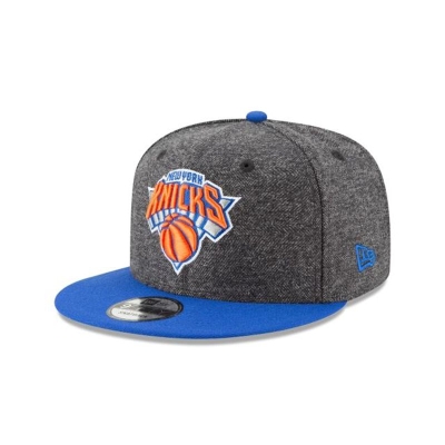 New York Knicks Gorra | New Era NBA Tweed Turn 9fifty Snapback Cap Mexico - Grises